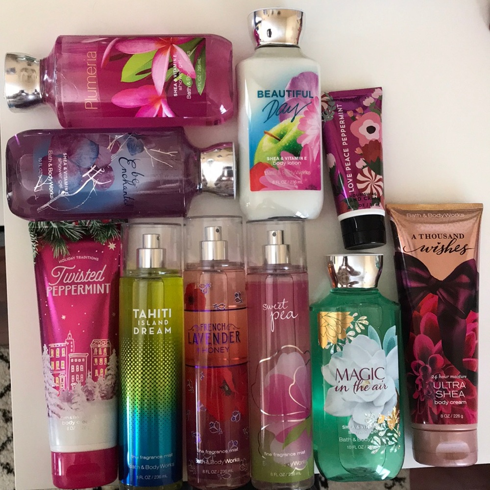 Fine Fragrance Mists! Body Lotion! Shower gels!
